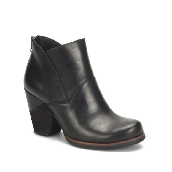 Kork-Ease Shoes - Kork Maggie Leather Block Heel Bootie